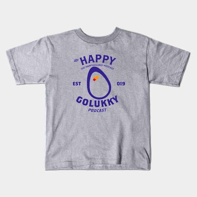 HappyGoLukky Main Kids T-Shirt by The HappyGoLukky Podcast